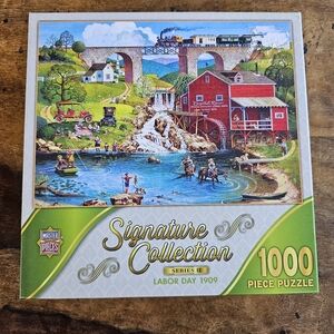 Master Pieces Signature Collection "Labor Day 1909" 1000 Piece Jigsaw Puzzle New